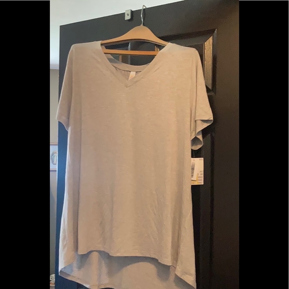 LuLaRoe Christy 3XL NWT light gray Heather